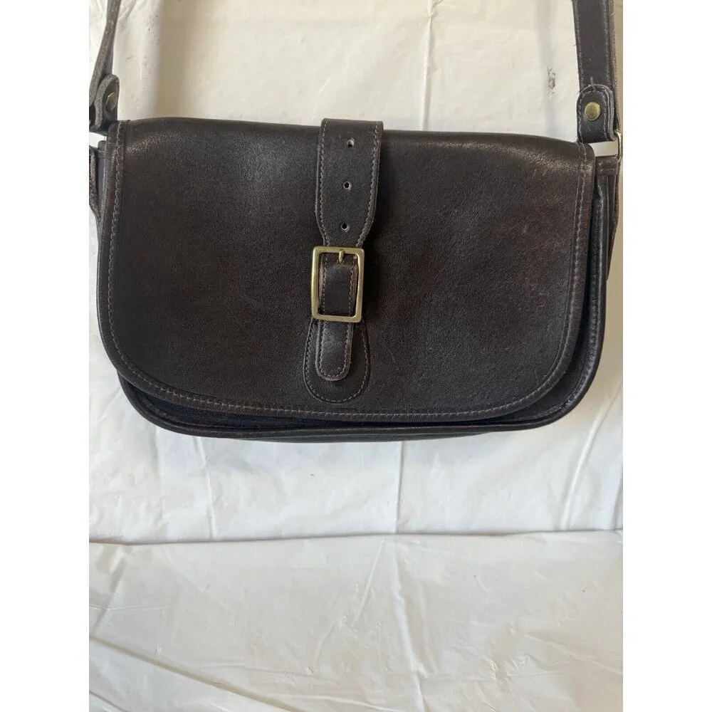 Vintage Leather Chelsea Crossbody Purse